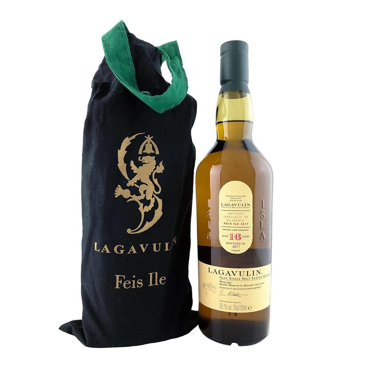 Lagavulin Feis Ile 16 Year Old Cask Strength Single Malt Scotch Whisky, 700ml (2017 Bottling)