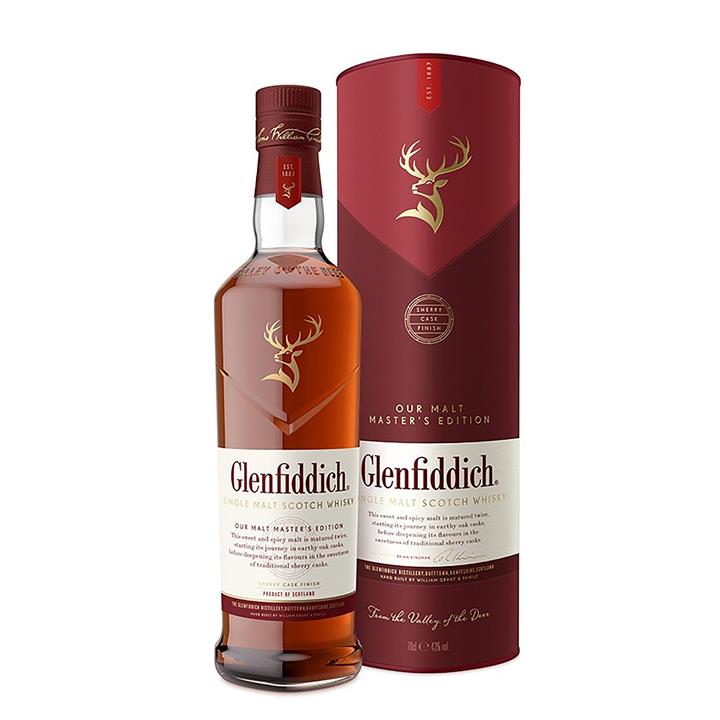 Glenfiddich Malt Master's Sherry Cask Single Malt Scotch Whisky, 700ml